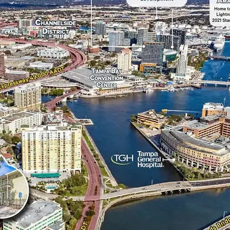 Luxury Suite By Tampa Convention Center & Hospital
